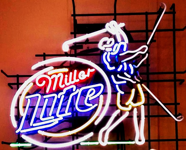 Miller Light Play Golf Neon Sign